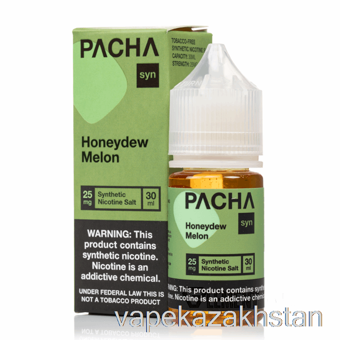 Vape Disposable Honeydew Melon - Pachamama SALTS - 30mL 50mg